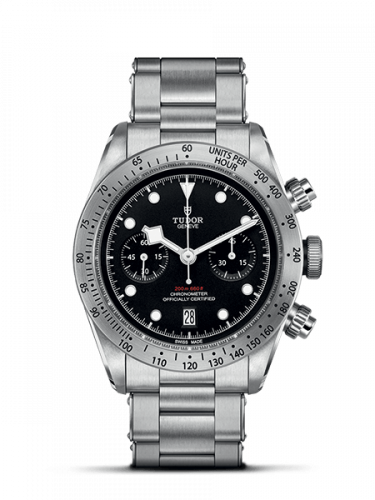 Tudor Heritage Black Bay Black Chronograph Bracelet