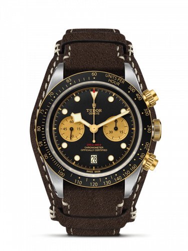 Tudor Heritage Black Bay Chronograph S&G Black Bund