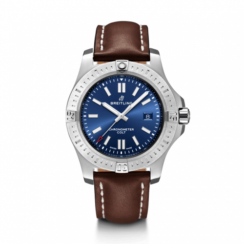 Breitling Chronomat Colt 44 Automatic Blue Calf Folding