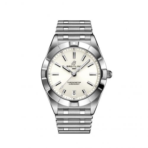 Breitling Chronomat 32 Stainless Steel White Rouleaux