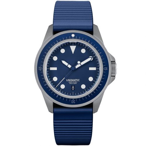 Unimatic Modello Uno U1S-T-MP Titanium Blue