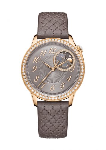 Vacheron Constantin Égérie Moonphase 37 Pink Gold - Diamond Taupe
