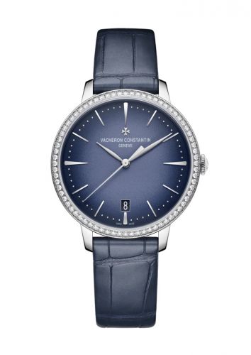 Vacheron Constantin Patrimony Self-Winding 36.5 White Gold - Diamond Blue