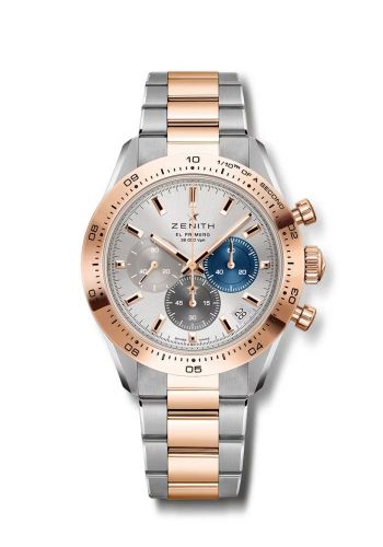Zenith Chronomaster Sport Stainless Steel - Rose Gold Silver Bracelet