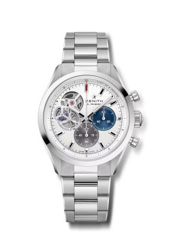 Zenith Chronomaster Open Stainless Steel Silver Bracelet