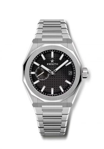 Zenith Defy Skyline Stainless Steel Black