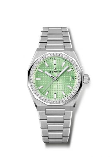 Zenith Defy Skyline 36 Stainless Steel - Diamond Green