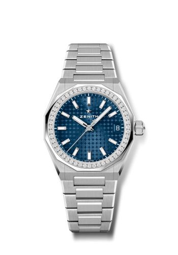 Zenith Defy Skyline 36 Stainless Steel - Diamond Blue