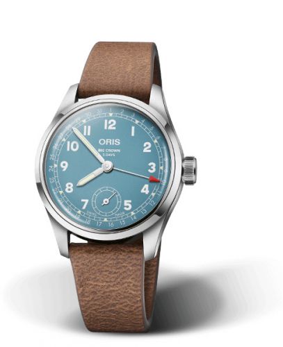 Oris Big Crown Pointer Date 38 Calibre 743 Stainless Steel Blue
