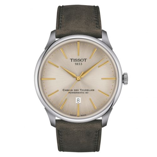 Tissot Chemin Des Tourelles Powermatic 80 42 Stainless Steel Silver