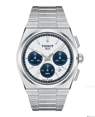 Tissot PRX Chronograph Stainless Steel Silver