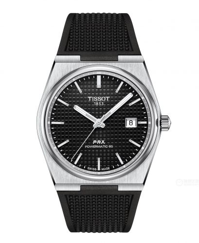 Tissot PRX Powermatic 80 Stainless Steel Black Rubber