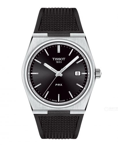 Tissot PRX Quartz Stainless Steel Black Rubber