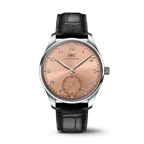 IWC Portugieser Automatic 40 Stainless Steel Salmon