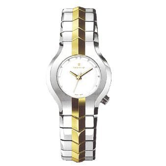 TAG Heuer Alter Ego Stainless Steel Yellow Gold White