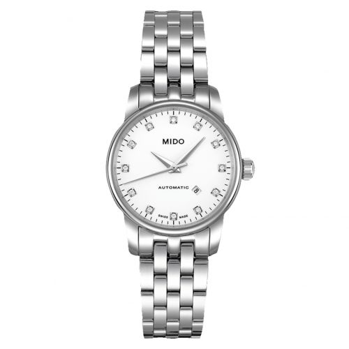 Mido Baroncelli Tradition Lady Stainless Steel White Bracelet
