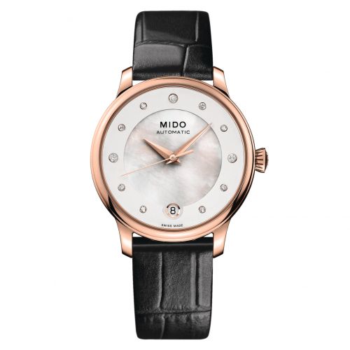 Mido Baroncelli Lady Day Rose Gold MOP Bracelet