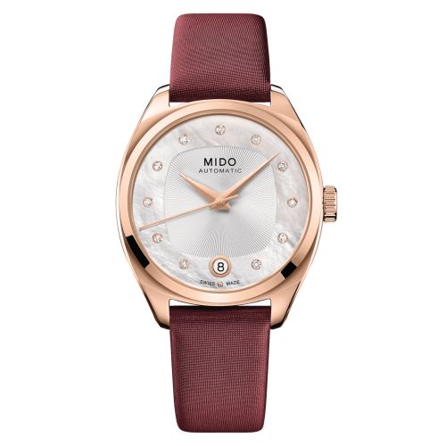 Mido Belluna Royal Lady Rose Gold MOP