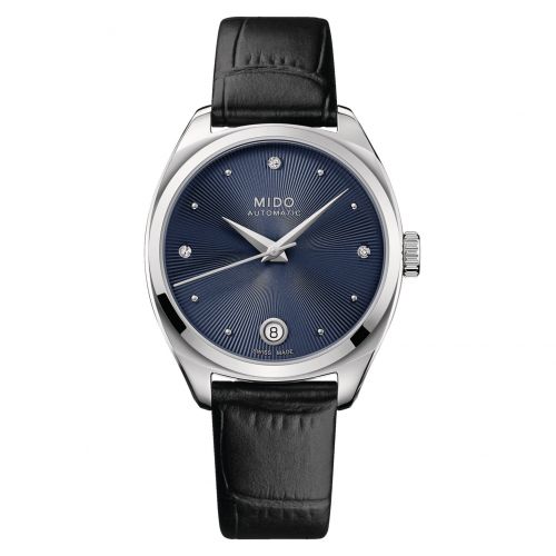 Mido Belluna Royal Lady Stainless Steel Blue
