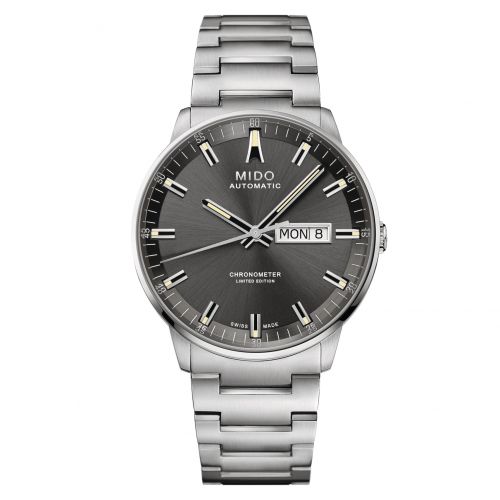Mido Commander Chronometer Stainless Steel Grey IBA