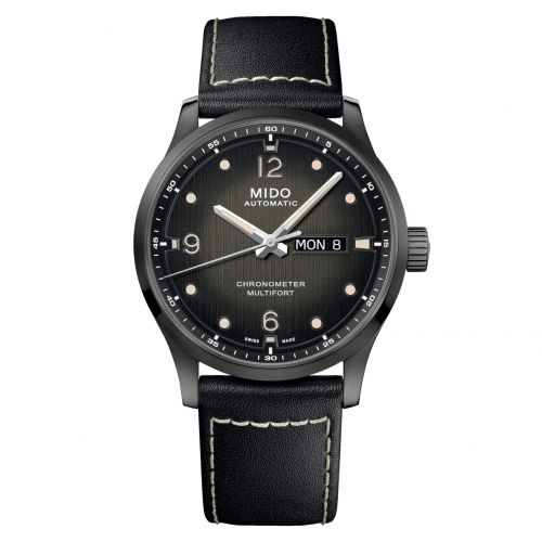 Mido Multifort Chronometer M PVD Black Strap