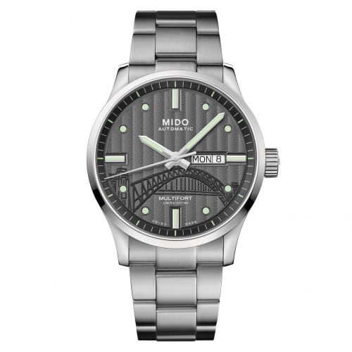 Mido Multifort Gent Stainless Steel IBA