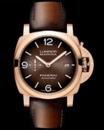 Panerai Luminor 1950 44 3 Days Goldtech Brown
