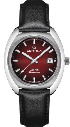 Certina DS-2 Powermatic 80 Stainless Steel Red