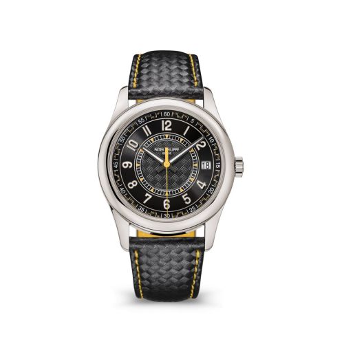 Patek Philippe Calatrava White Gold Black - Yellow