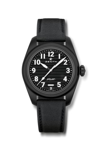 Zenith PILOT Automatic Black Ceramic Black
