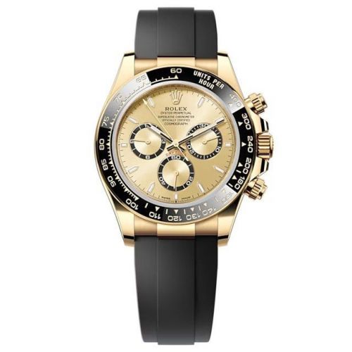 Rolex Cosmograph Daytona Yellow Gold - Cerachrom Champagne Oysterflex