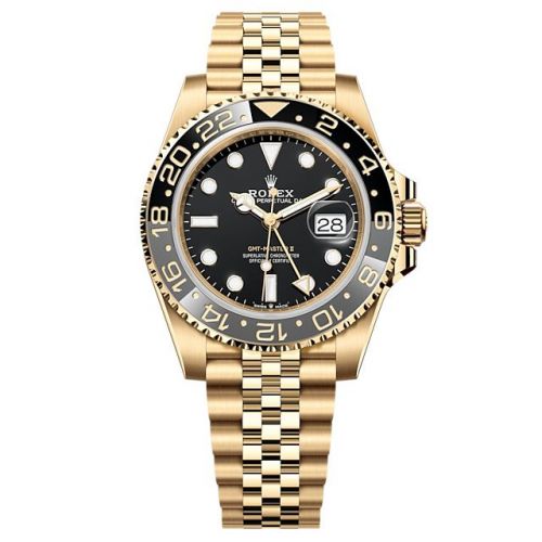 Rolex GMT-Master II Yellow Gold GRNR Jubilee