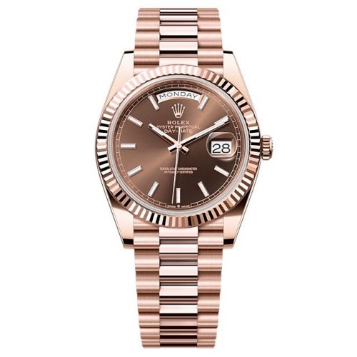 Rolex Day-Date 40 Everose Chocolate