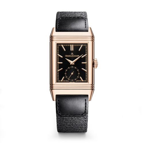 Jaeger-LeCoultre Reverso Tribute Small Seconds Pink Gold Black Fagliano
