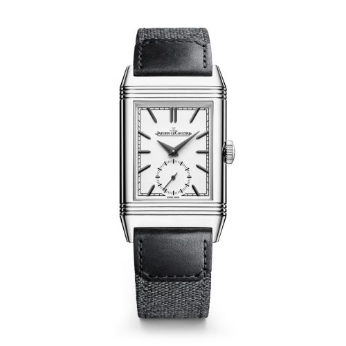 Jaeger-LeCoultre Reverso Tribute Small Seconds Stainless Steel Silver Fagliano