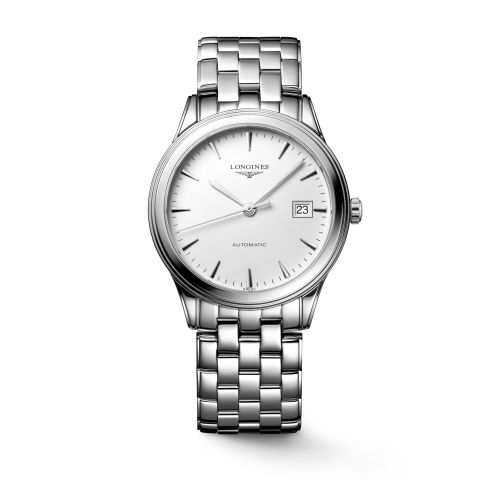 Longines Flagship 38.5 Automatic Stainless Steel White Bracelet