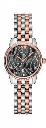 Certina DS-8 Lady Stainless Steel - Rose Gold Grey Bracelet
