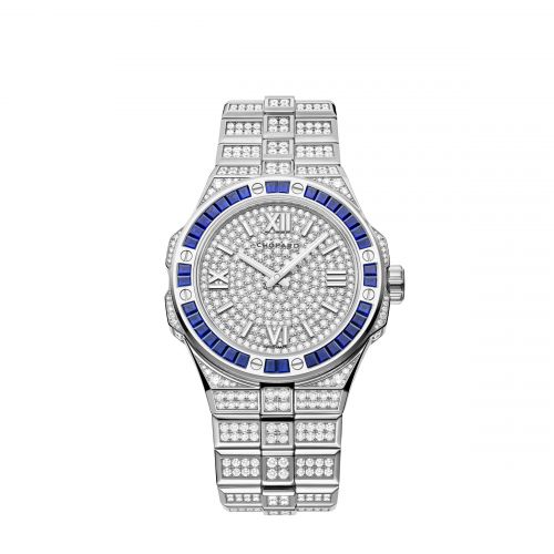 Chopard Alpine Eagle Frozen 41 White Gold - Sapphire