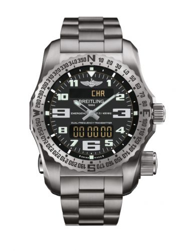 Breitling Emergency II Titanium Black Bracelet