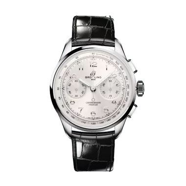 Breitling Premier Heritage B09 Chronograph 40 Stainless Steel Silver