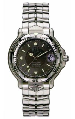 TAG Heuer 6000 Stainless Steel Grey Bracelet