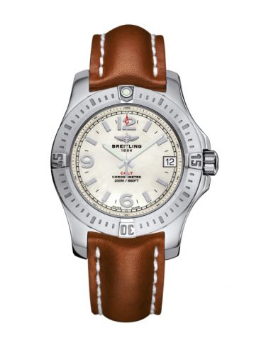 Breitling Colt 36 Pearl Calf Pin