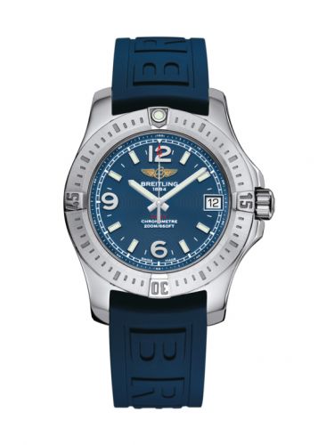 Breitling Colt 36 Mariner Blue Rubber Pin