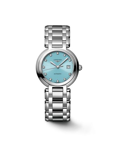 Longines PrimaLuna Automatic 30 Stainless Steel Blue Bracelet