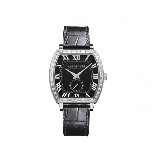 Chopard L.U.C. Heritage Grand Crux White Gold - Baguette Black
