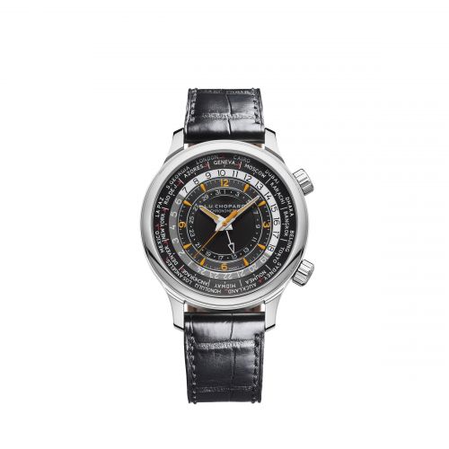Chopard L.U.C Time Traveler One Stainless Steel Black