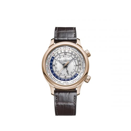 Chopard L.U.C Time Traveler One Rose Gold Silver