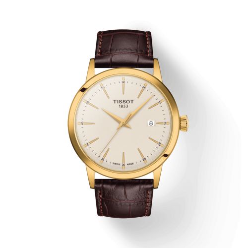 Tissot Dream Quartz 42 Yellow Gold Ivory
