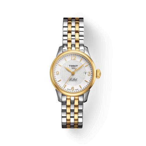 Tissot Le Locle Automatic Small Lady Stainless Steel - Yellow Gold White Bracelet