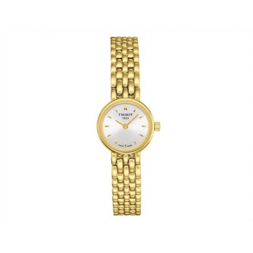 Tissot Lovely PVD Yellow Gold Silver Bracelet